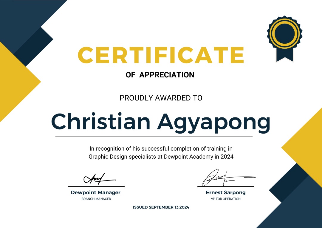 Graphic Design Certificate